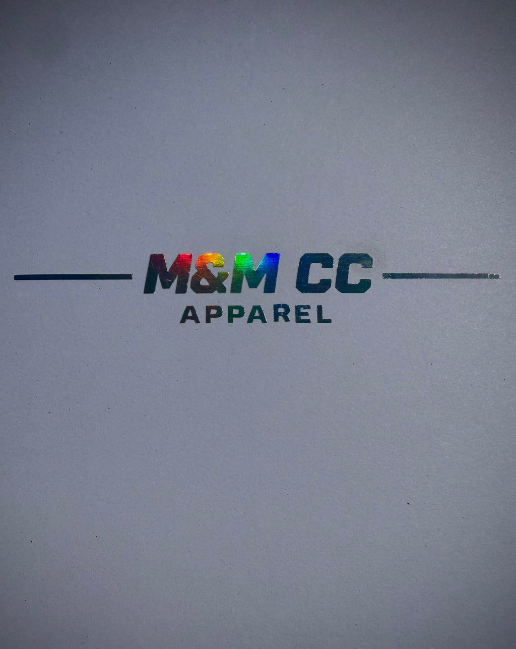 M&M CC Apparel Sunstrip With Backing