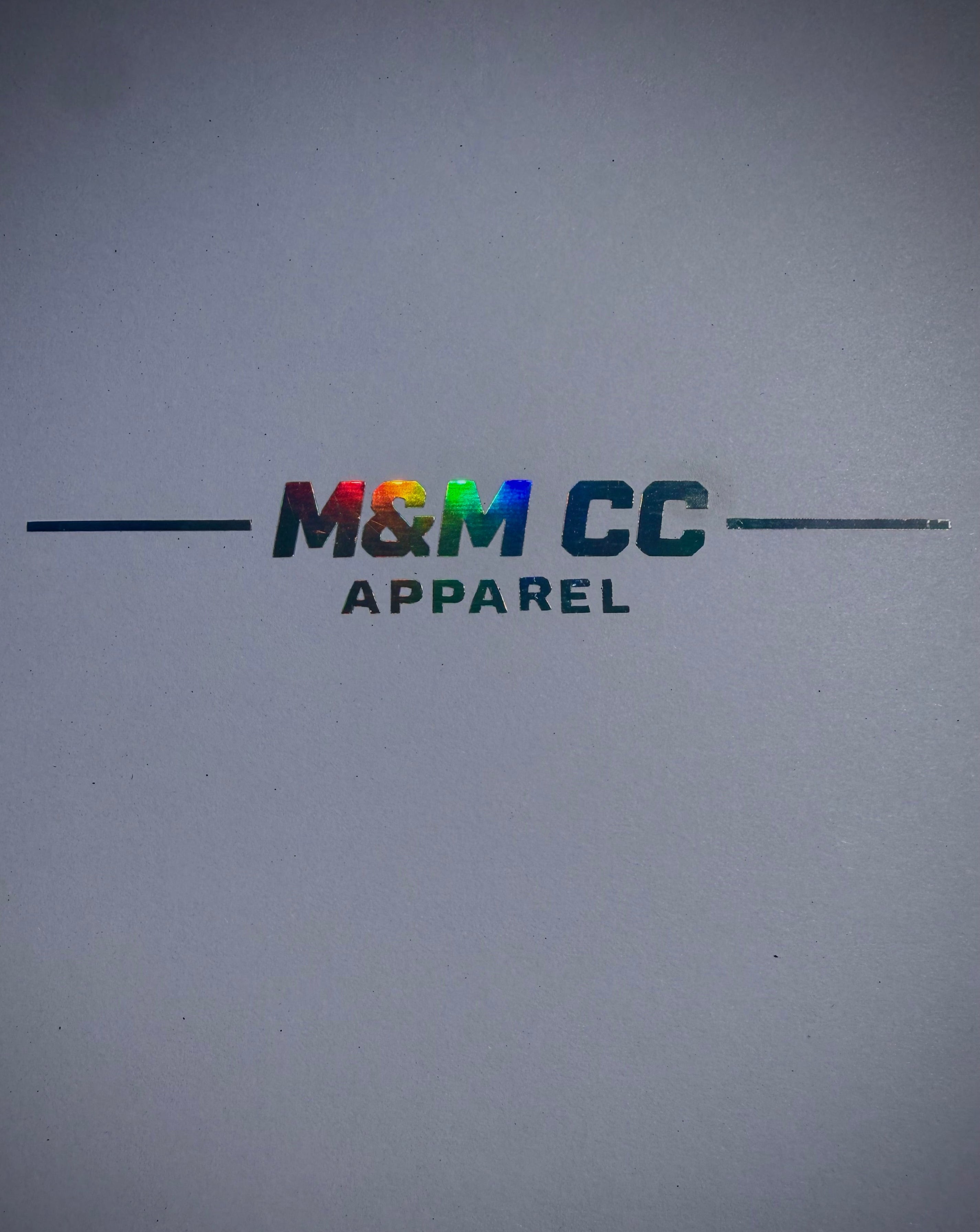 M&M CC Apparel Sunstrip Sticker (Backing Not Included)