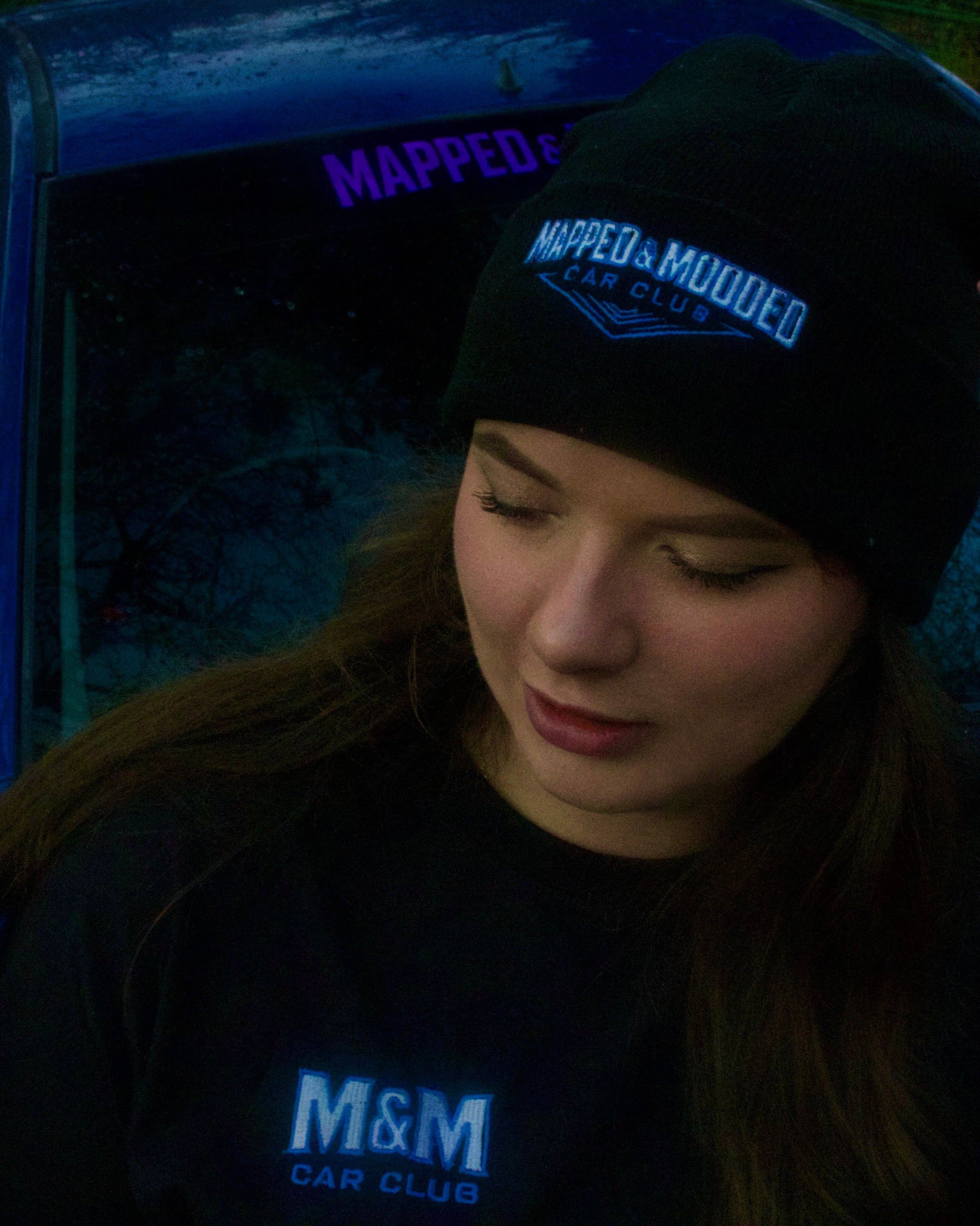 Mapped & Modded Car Club Beanie