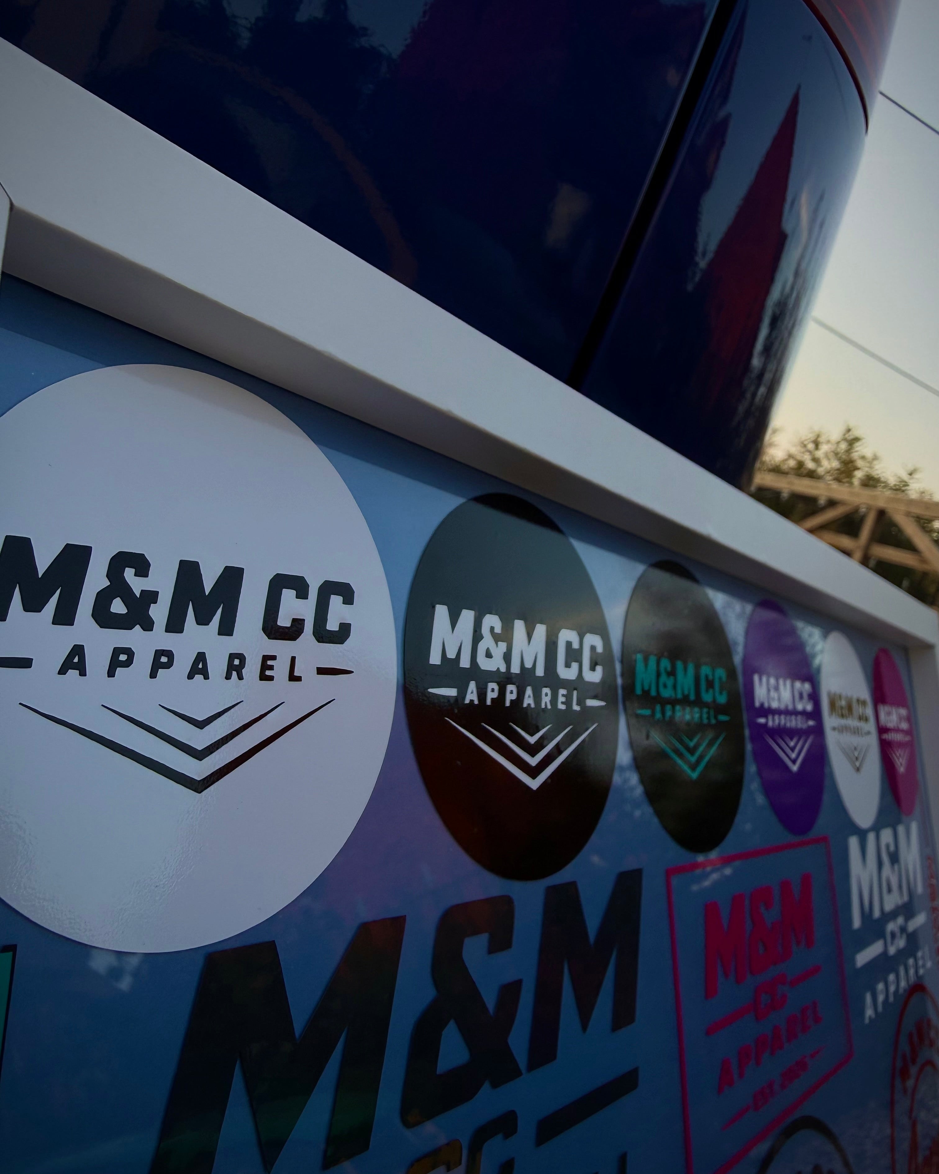 M&M CC Apparel Inner SunStrip Decals