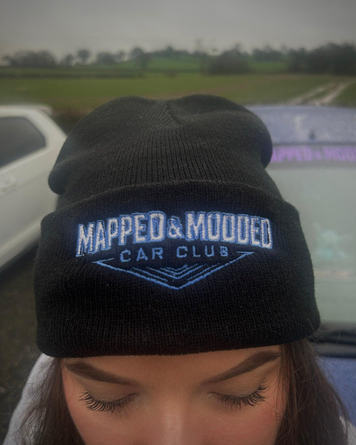 Mapped & Modded Car Club Beanie