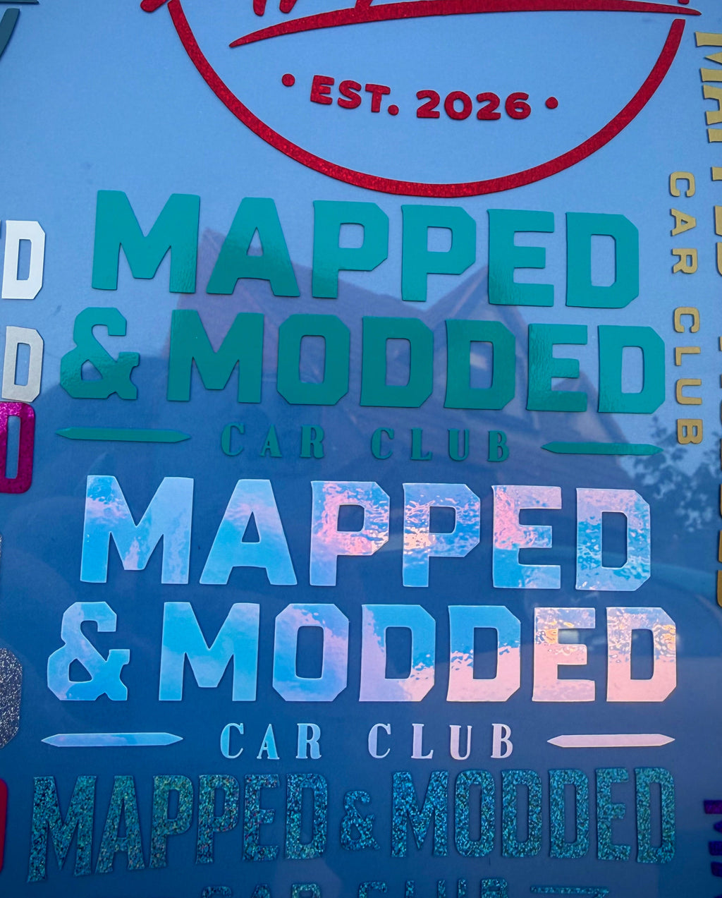 Mapped & Modded Medium Decals