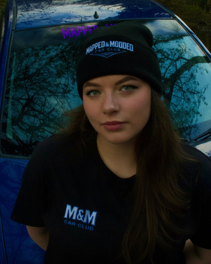 Mapped & Modded Car Club Beanie