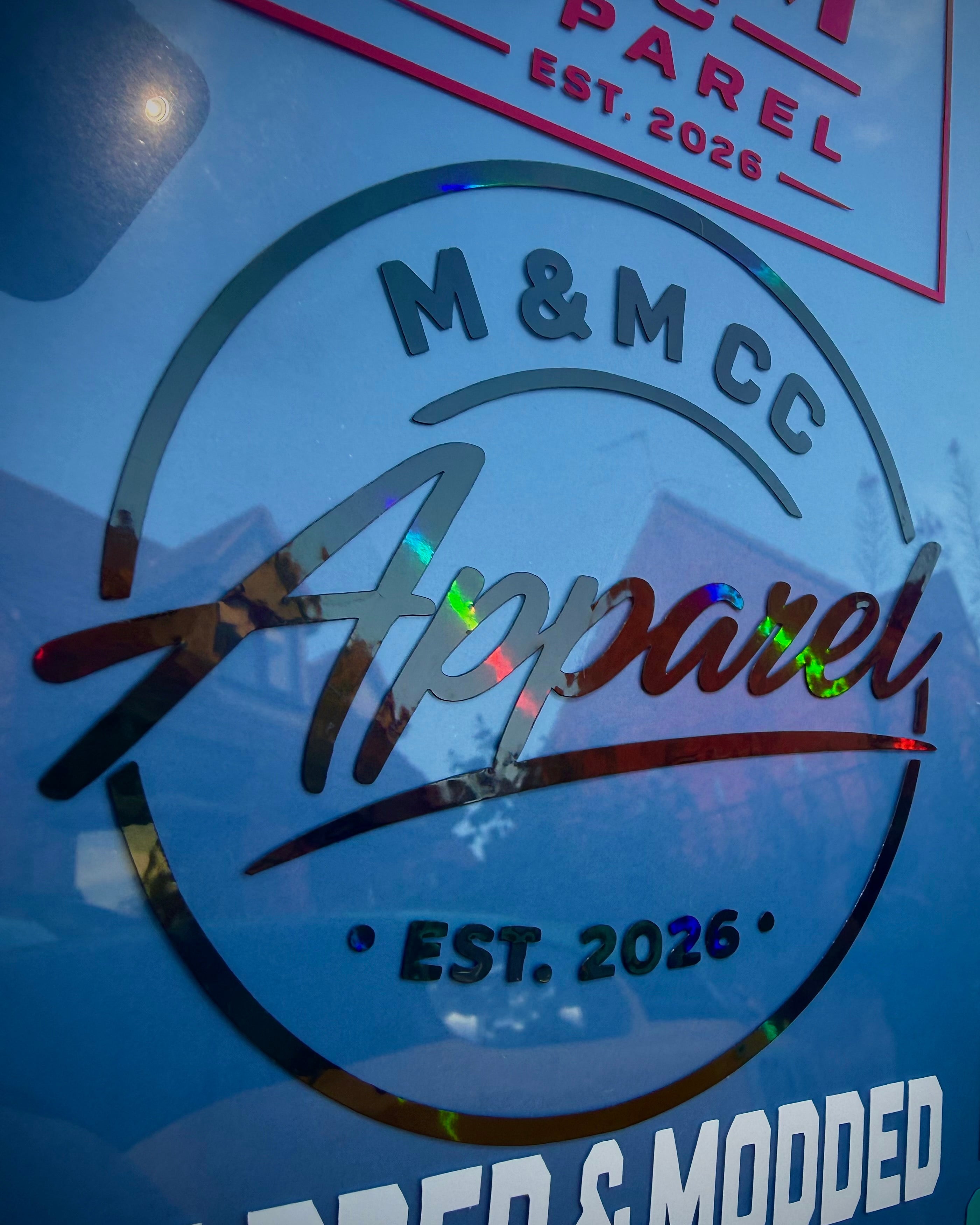M&M CC Apparel Feature Decal