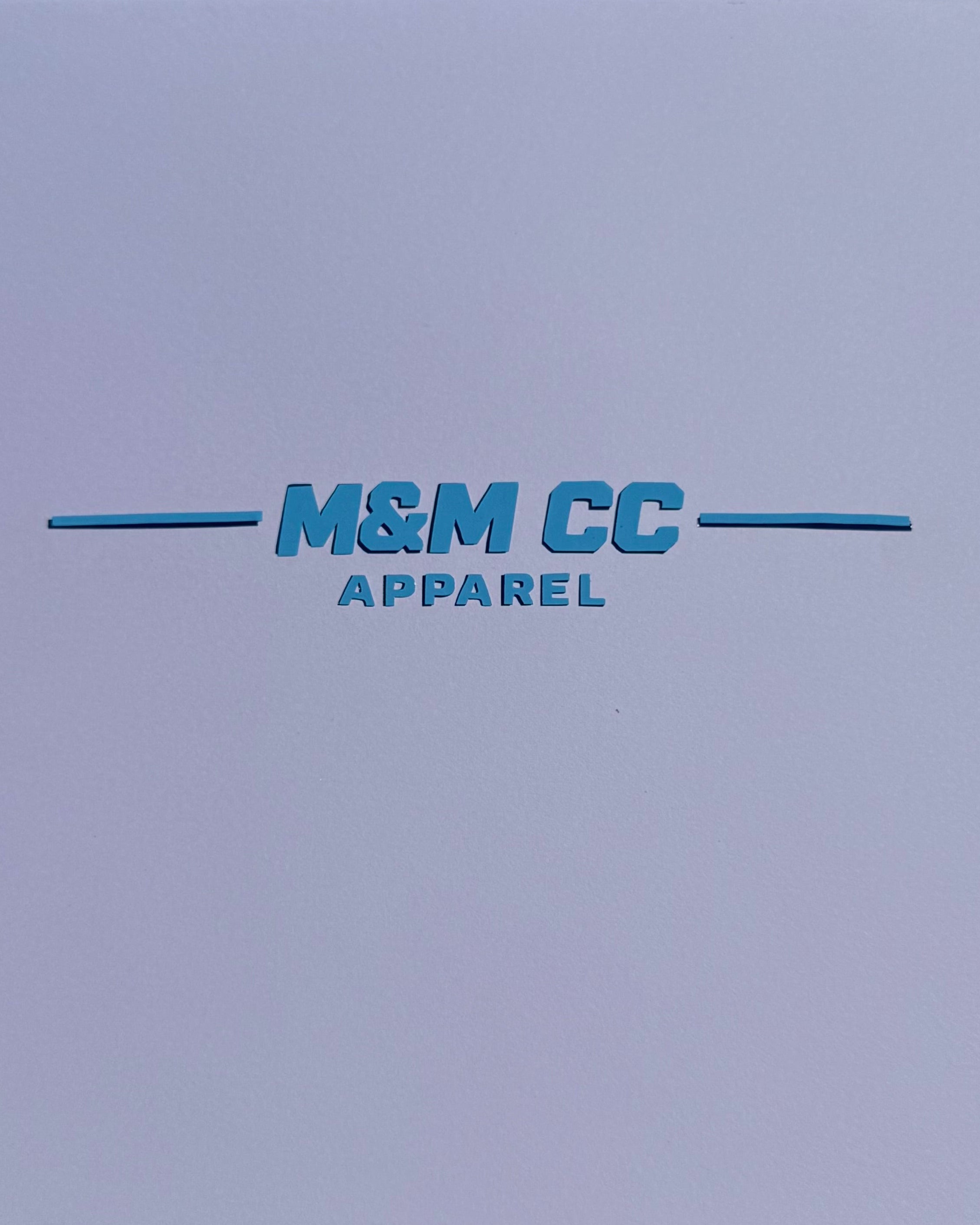 M&M CC Apparel Layered SunStrip Sticker (Backing Not Included)