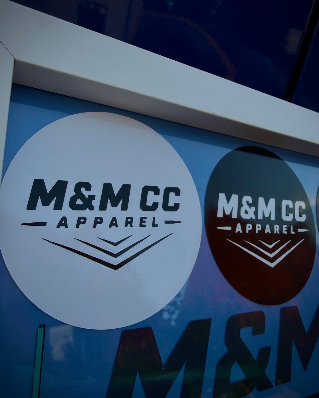 M&M CC Apparel Inner SunStrip Decals