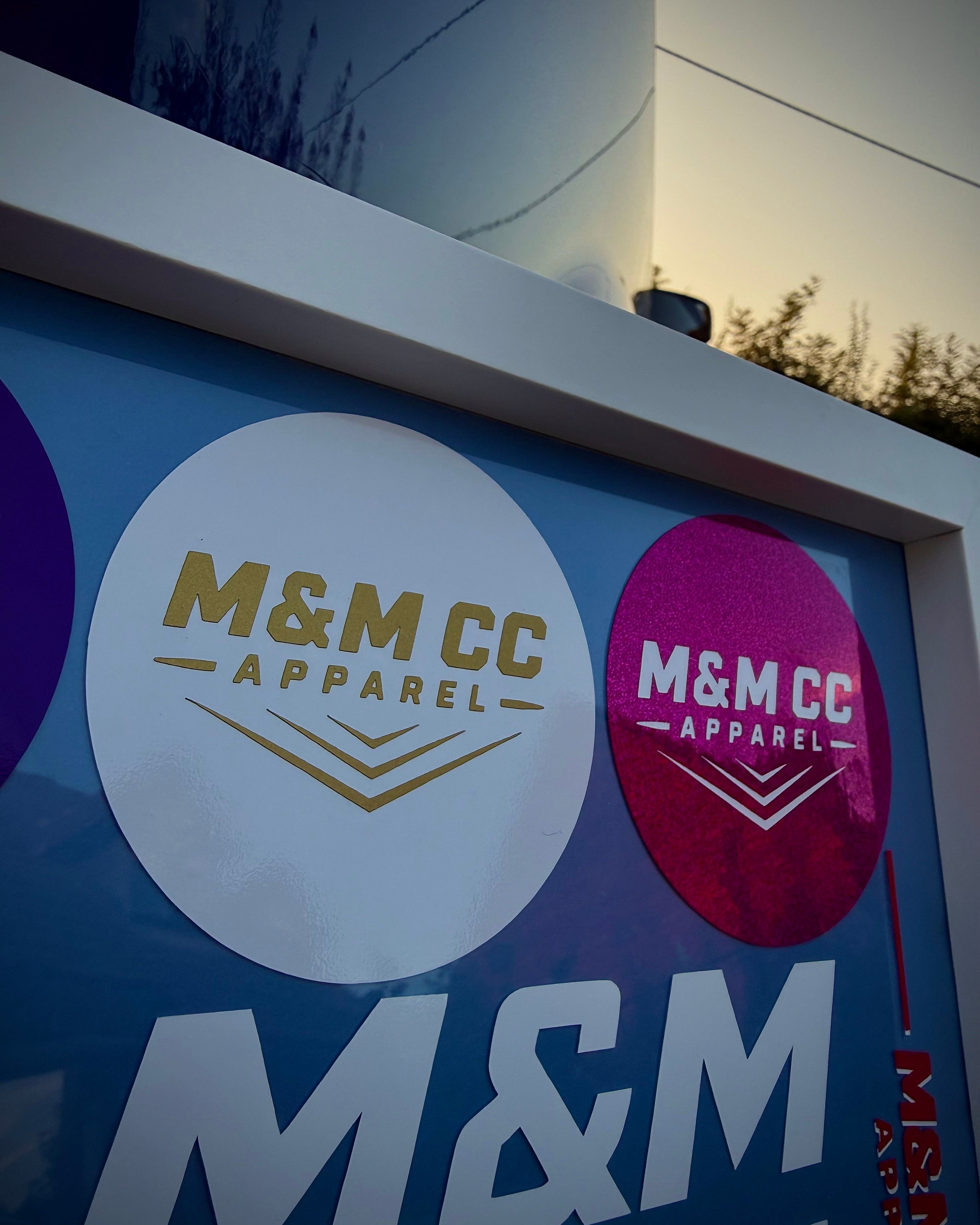 M&M CC Apparel Inner SunStrip Decals