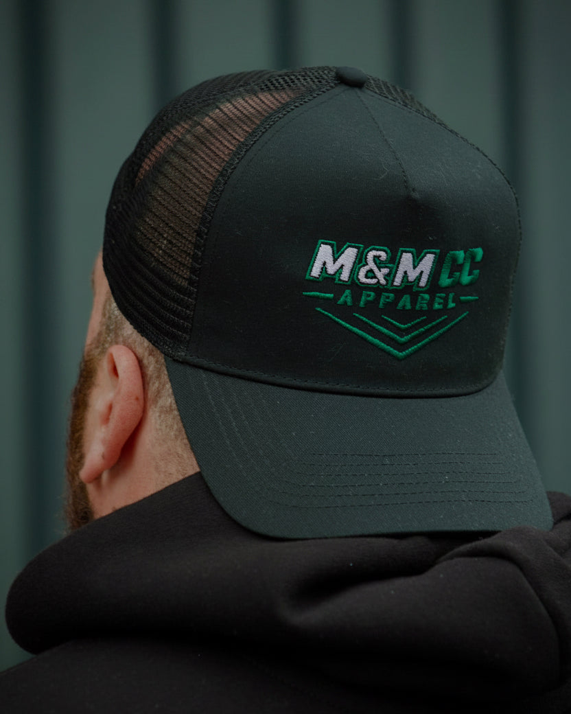 M&M CC Apparel Street Spec Embroidered Trucker Snap Back Cap