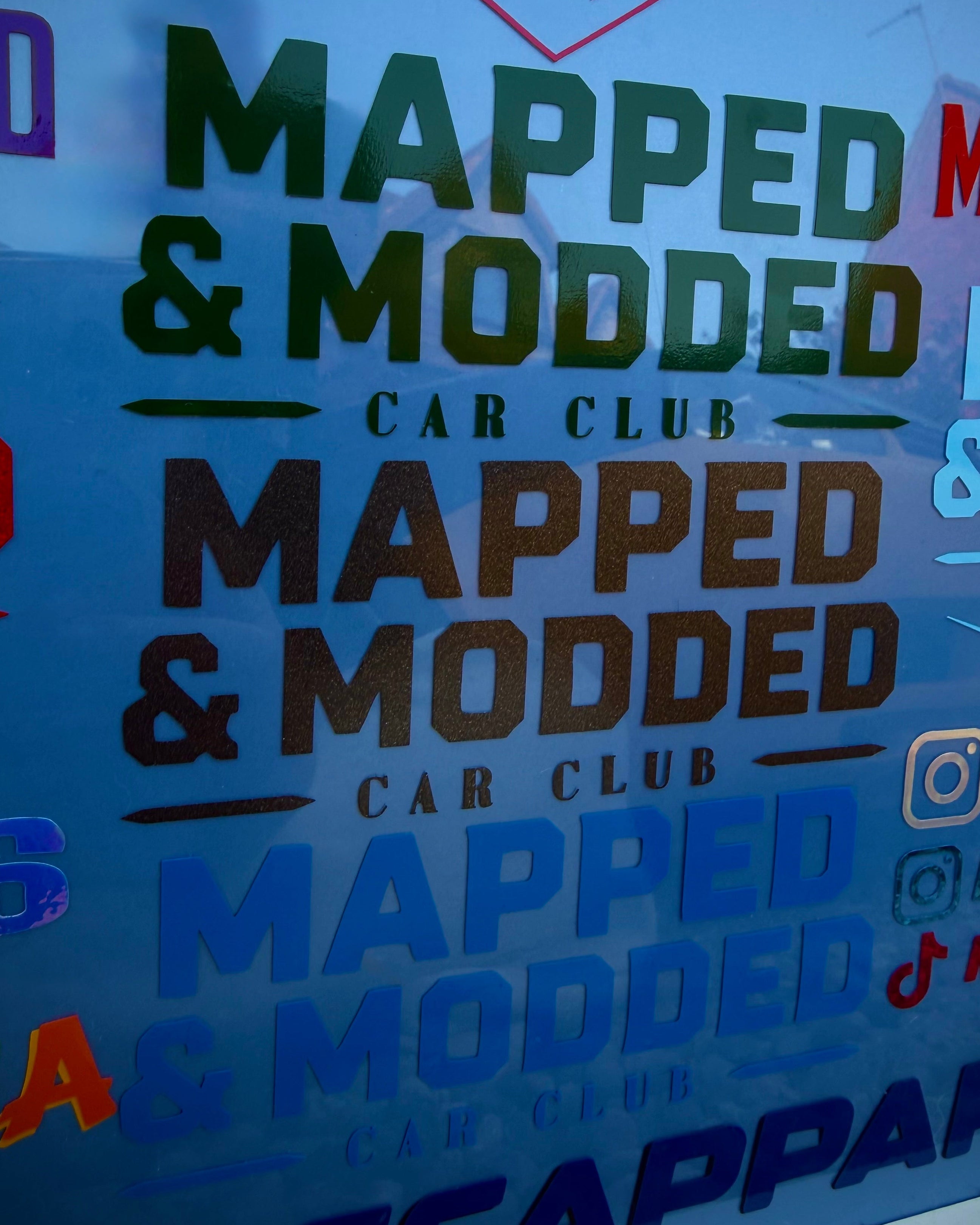 Mapped & Modded Medium Decals