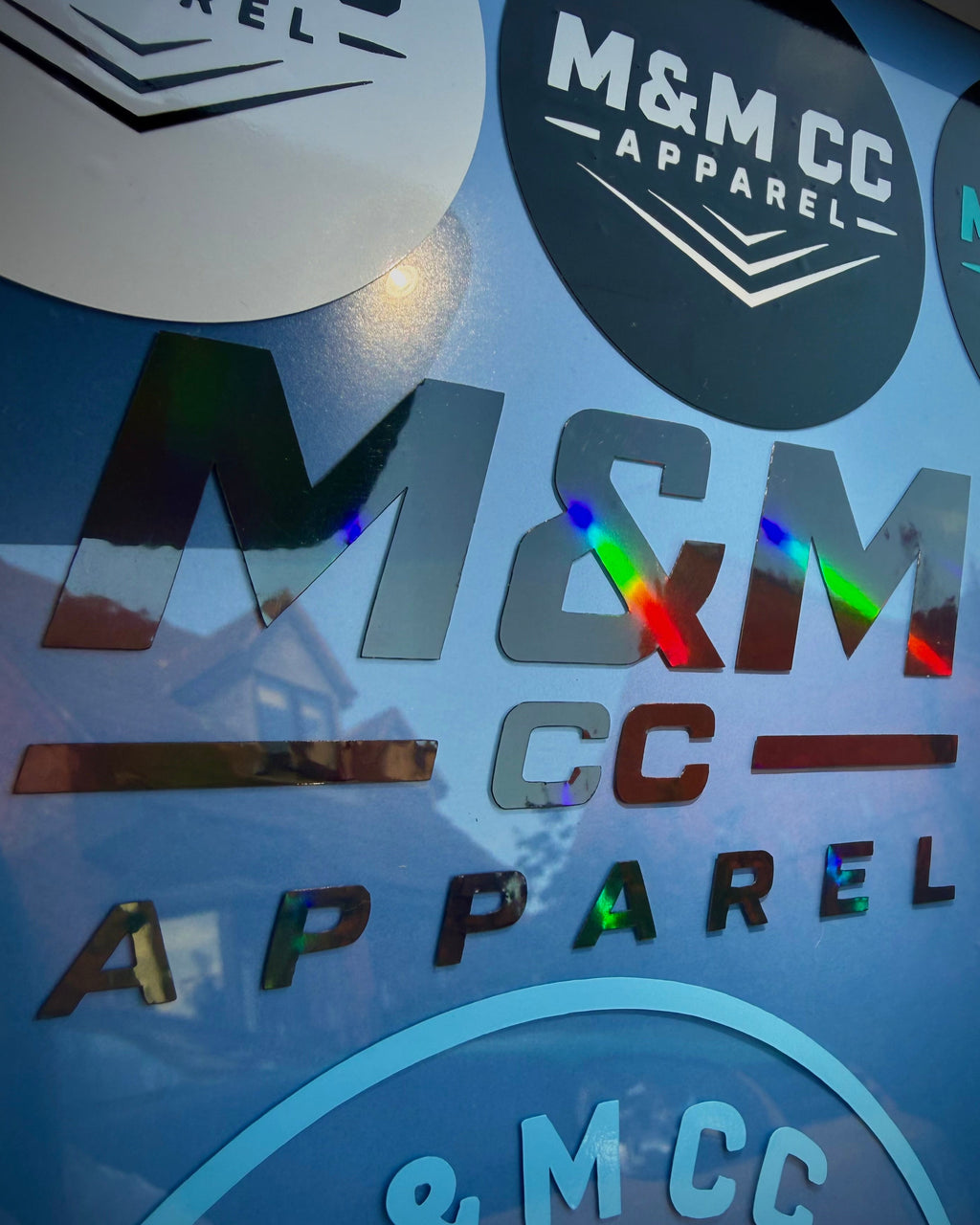 M&M CC Apparel Decals - Premium Colours